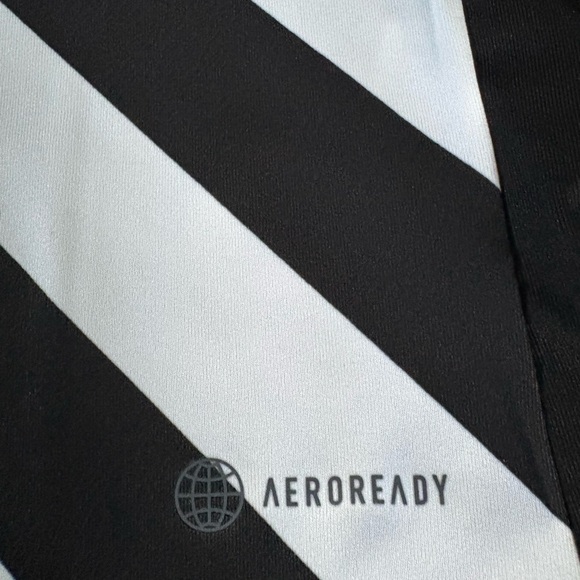 Adidas ENTRADA 22 GRAPHIC Soccer Jersey Black-White | Men's M - Picture 2 of 5